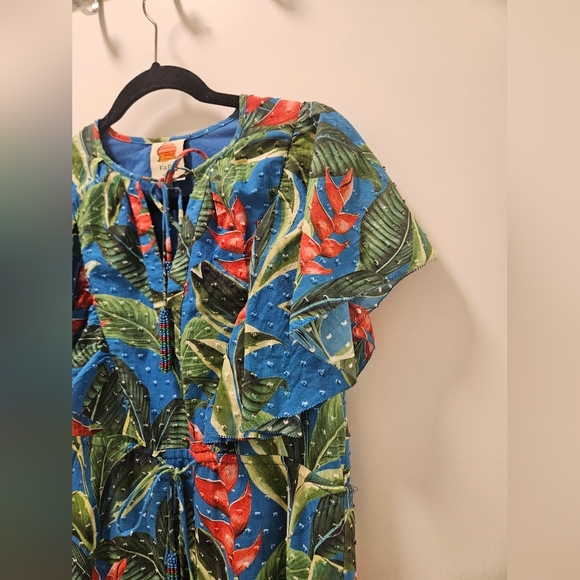 Farm Rio Dream Garden Floral Dress Size XS - Picture 6 of 14